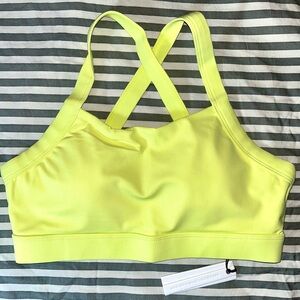 Paragon Fitwear RecStretch Defy Bra Lemon Lime Size Medium